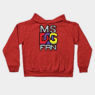 MS DOS Fan Kids Hoodie